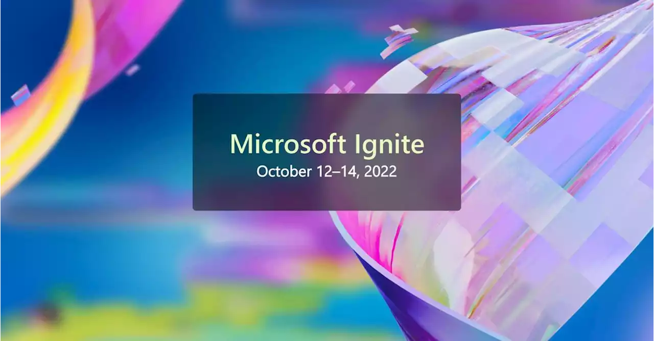 Microsoft returns to in-person tech events in October with Ignite