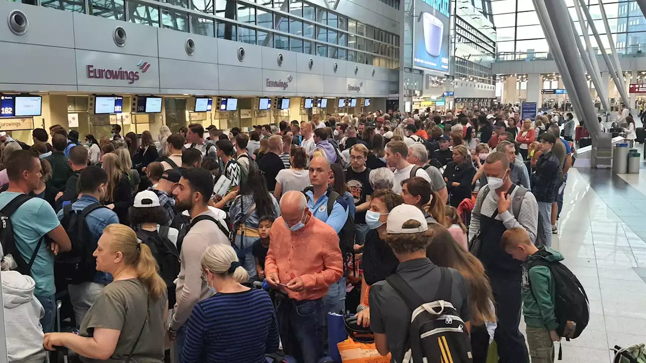 Lufthansa-Streik: Kein Chaos am Düsseldorfer Flughafen