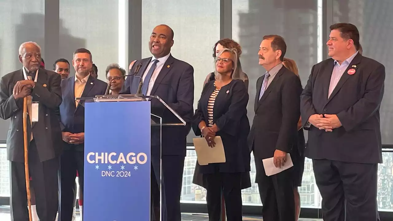 Chicago Makes Its Pitch to Host 2024 Democratic National Convention, Shadowed by Party Chair Fight