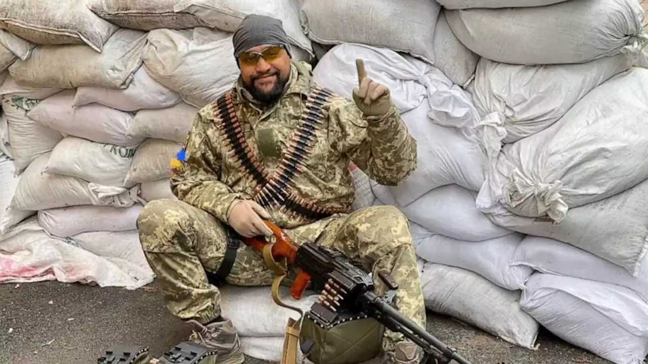 Having survived a Russian invasion once, an Afghan refugee now fights for Ukrainian freedom