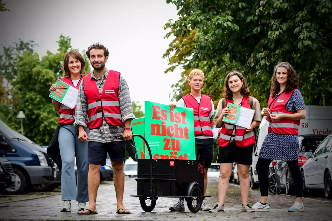 „Weil wir es müssen“: Unterwegs mit den Kämpfern der Initiative Klimaneustart in Berlin