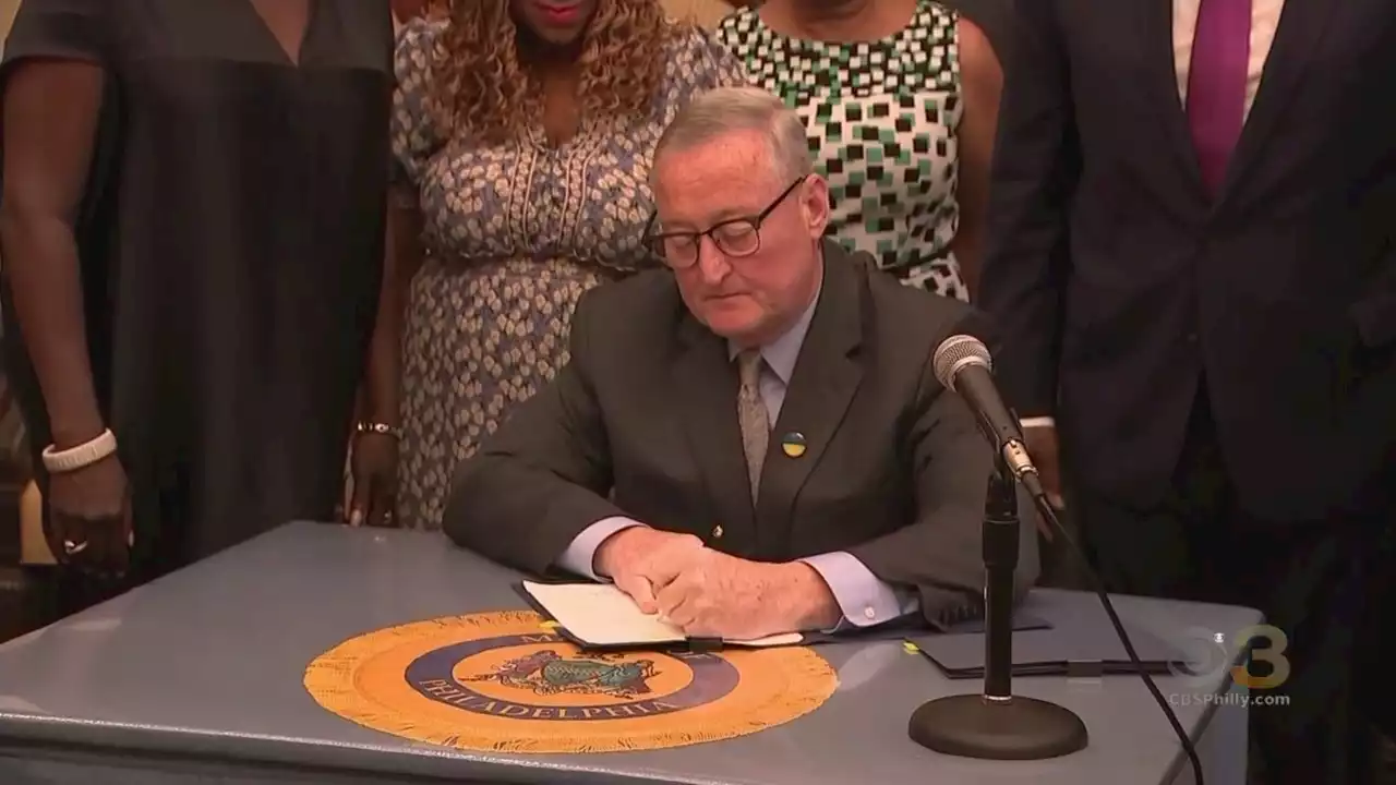 Mayor Jim Kenney Signs Bills To Help Philadelphians Affected By Recent Tax Assessments