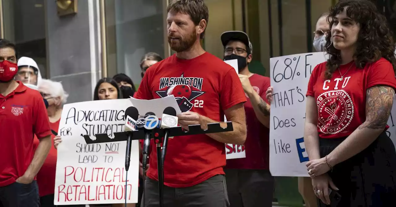 2 CPS teachers’ jobs are spared after they’d been recommended for firing over protests