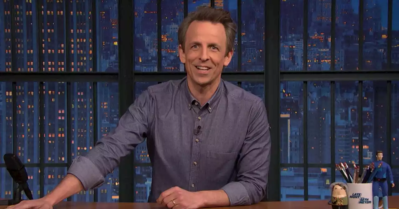 ‘Late Night With Seth Meyers’ canceled for rest of week after host gets COVID