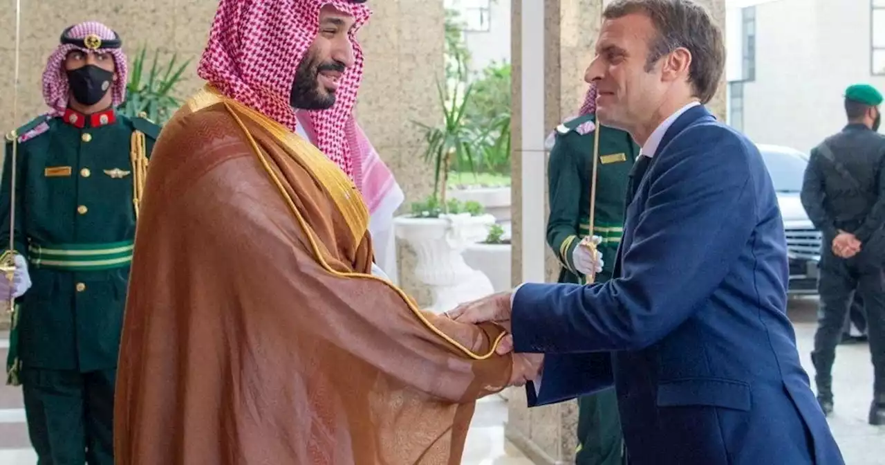 Emmanuel Macron recibe al príncipe heredero saudita: Indignación de los defensores de derechos humanos