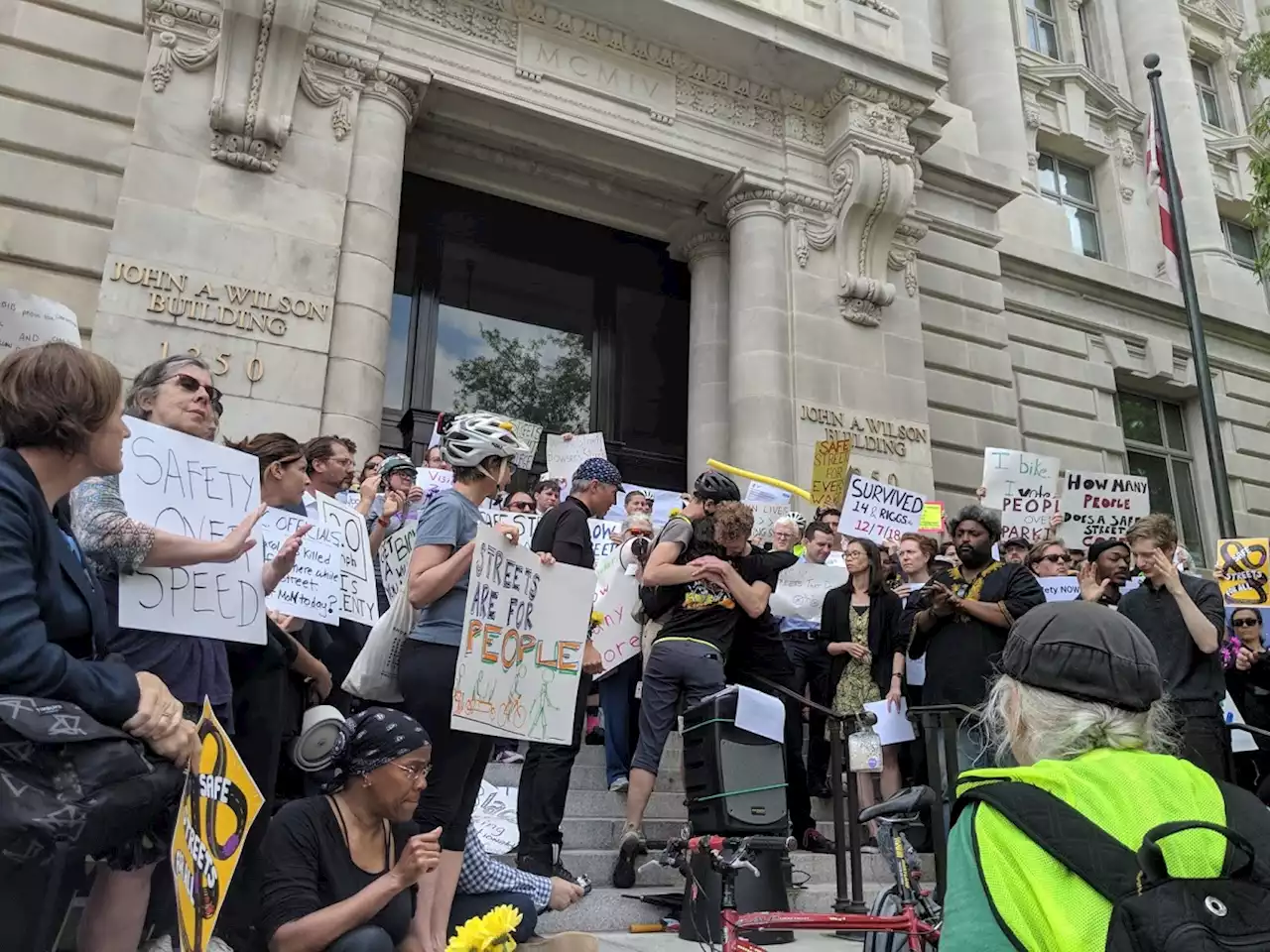 'It's Deja Vu:' Traffic Safety Advocates Holding Vigil, Protest In Front Of Wilson Building Tonight