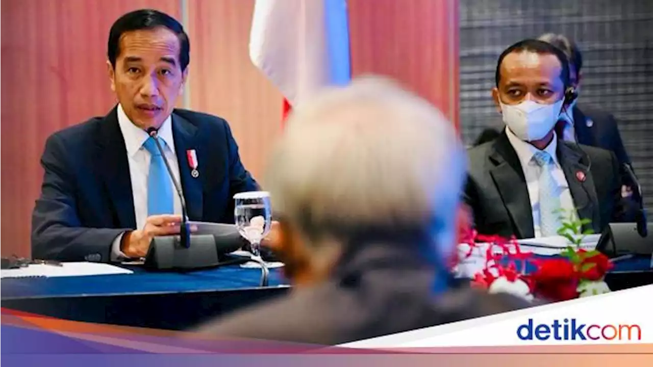 Momen Jokowi Bertemu Bos-bos Besar Korea