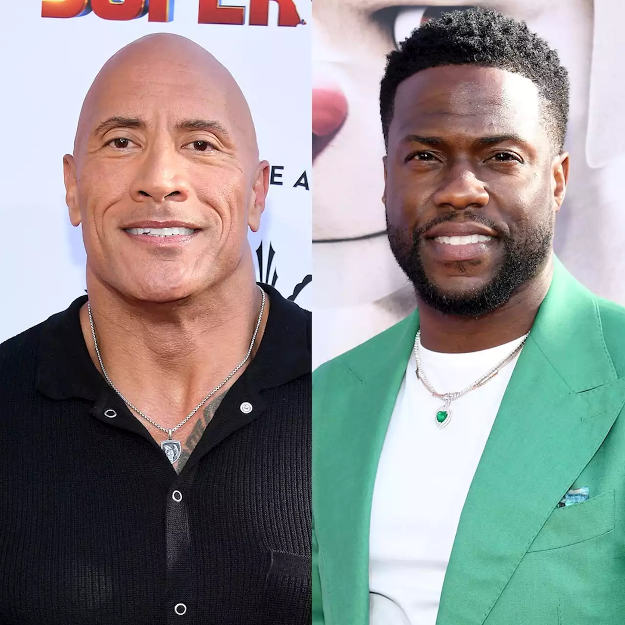 Watch Dwayne Johnson and Kevin Hart Hilariously Roast Each Other's Parenting - E! Online