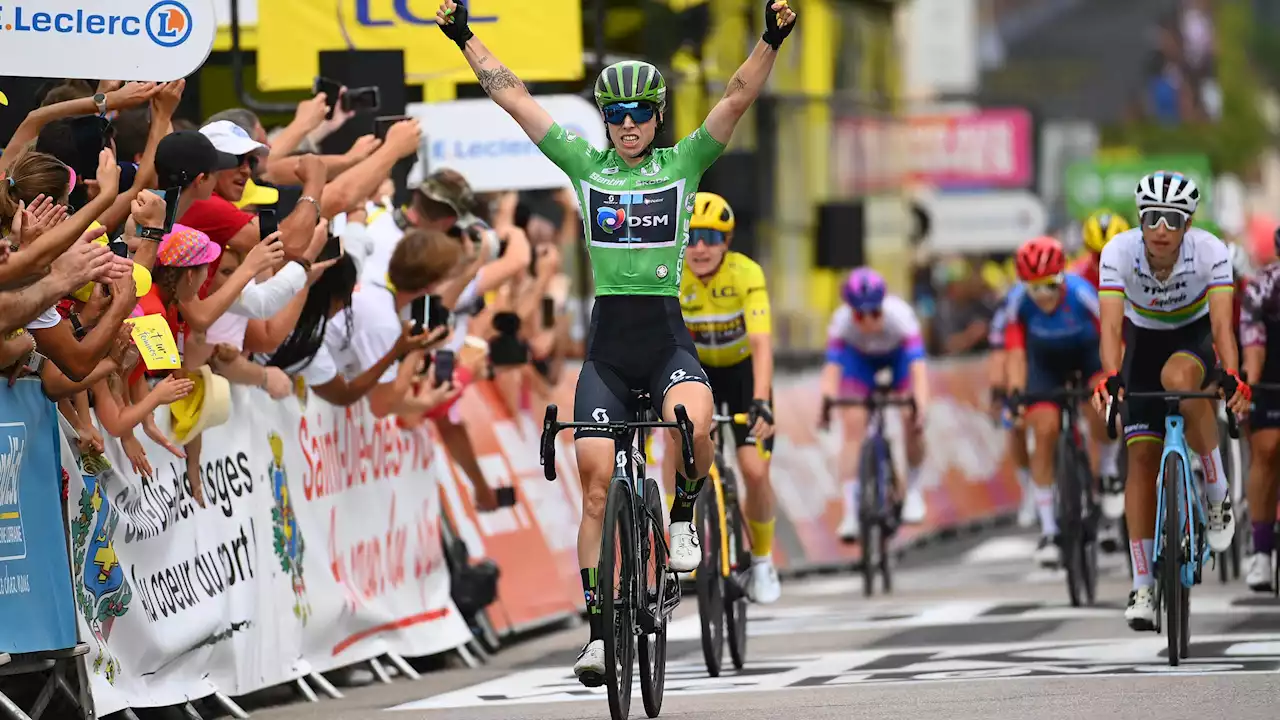 Tour de France Femmes - Lorena Wiebes zieht allen davon: Sprint-Königin entscheidet 5. Etappe für sich