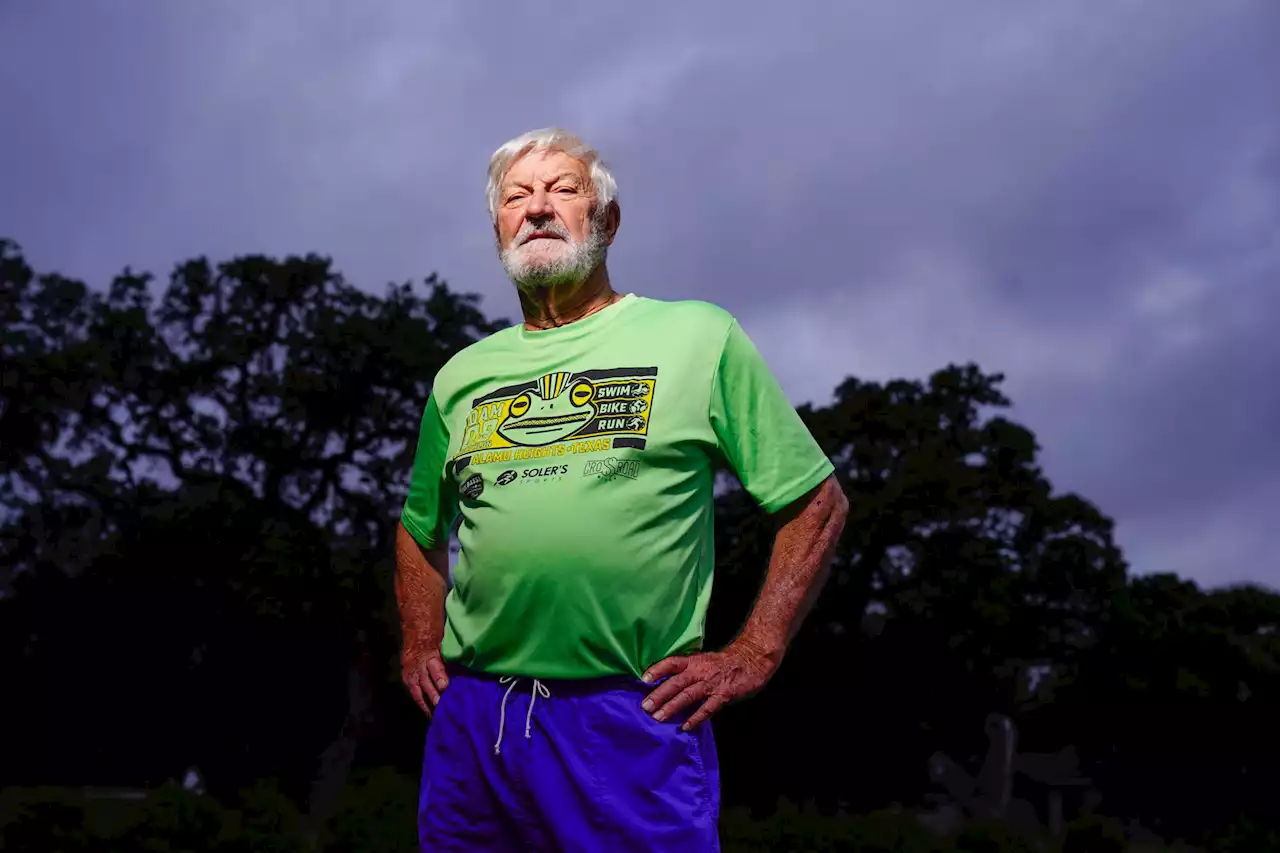 ‘Outlive the competition, and don’t finish last’: 82-year-old set for latest Alamo Heights triathlon