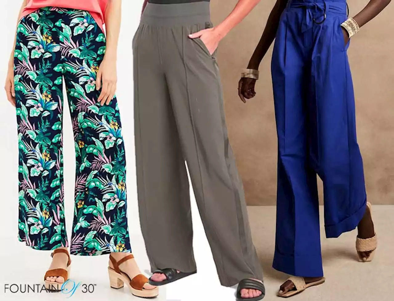 The Best Wide Leg Pants For Women Over 50