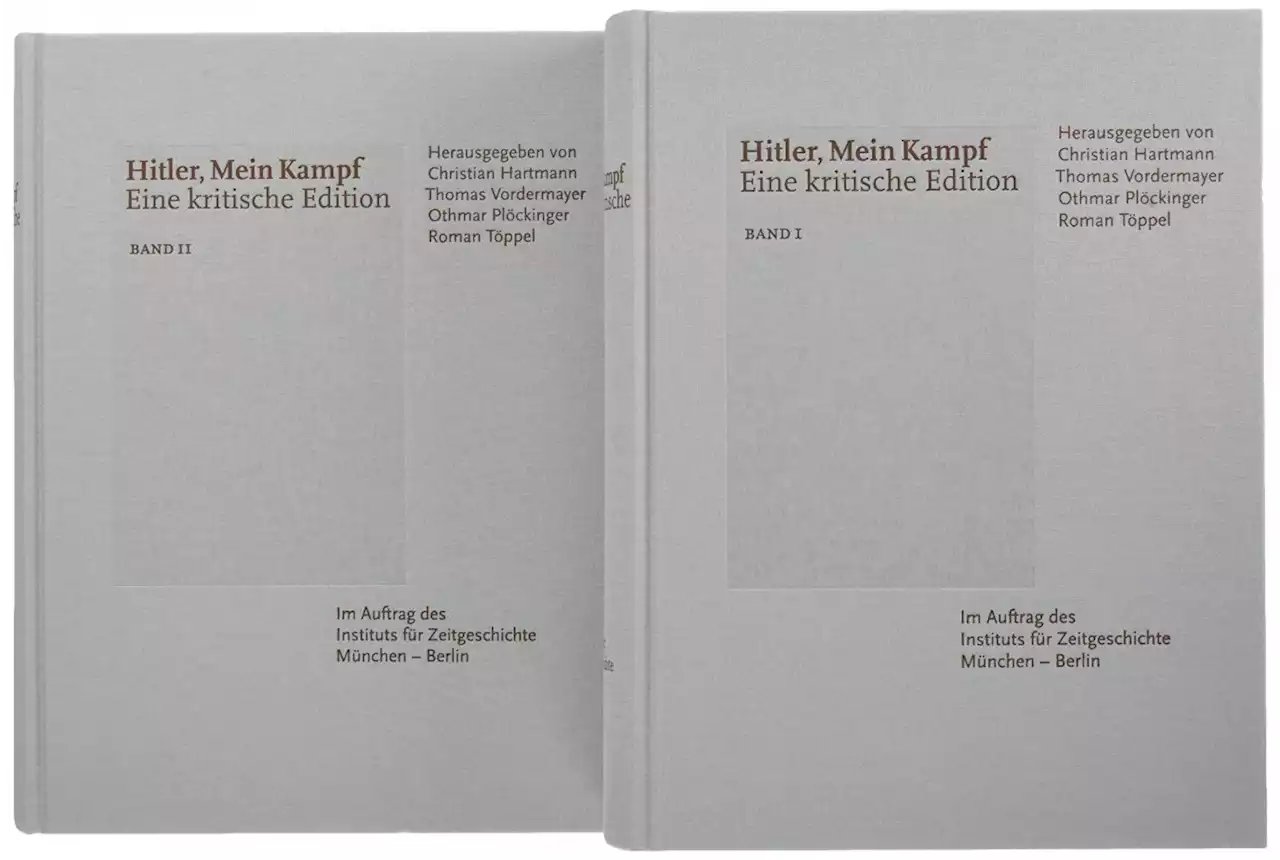 Kommentierte Ausgabe von Hitlers 'Mein Kampf' jetzt auch im Internet