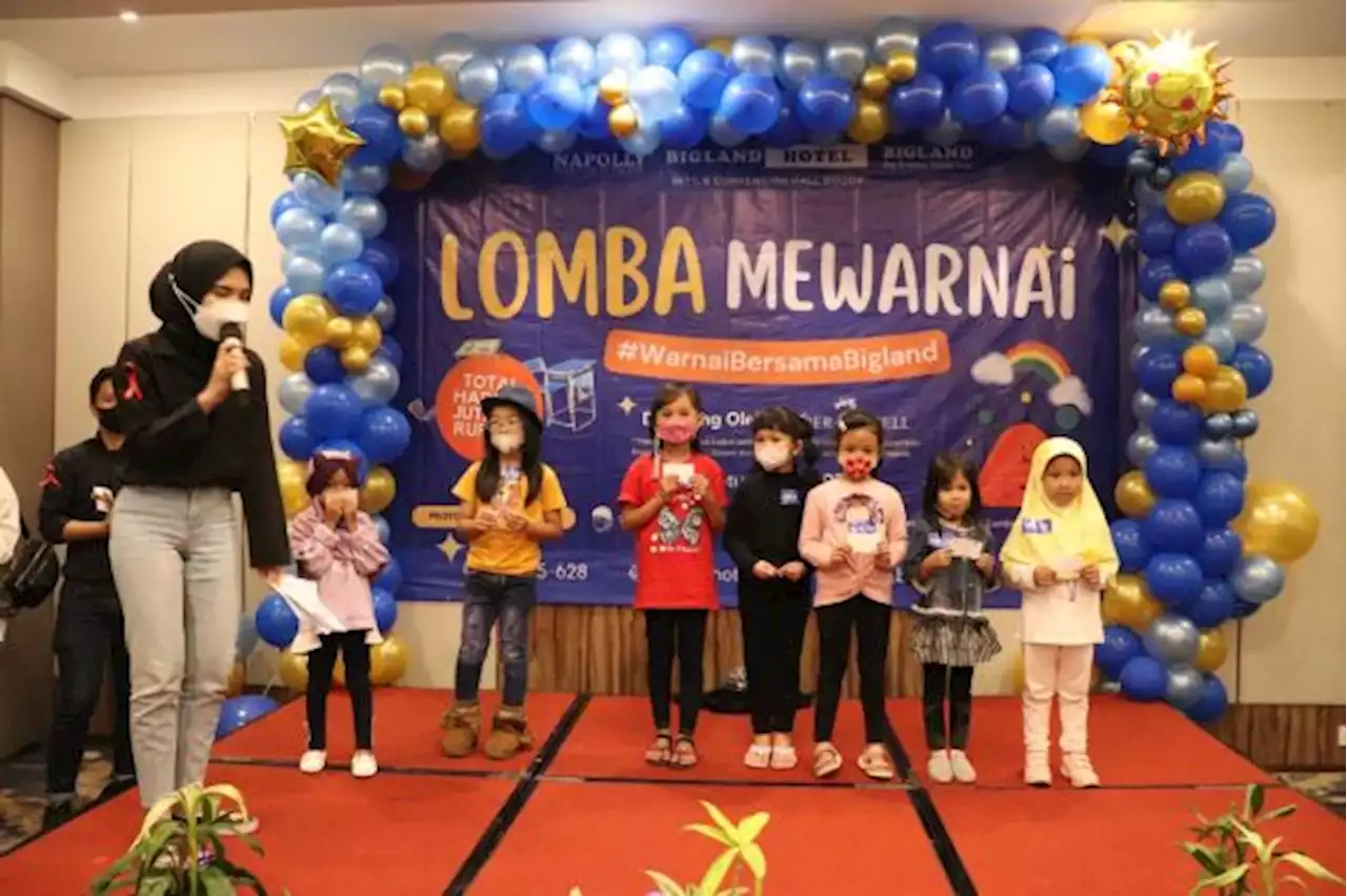 Keseruan Lomba Mewarnai Bersama Bigland Hotel Bogor