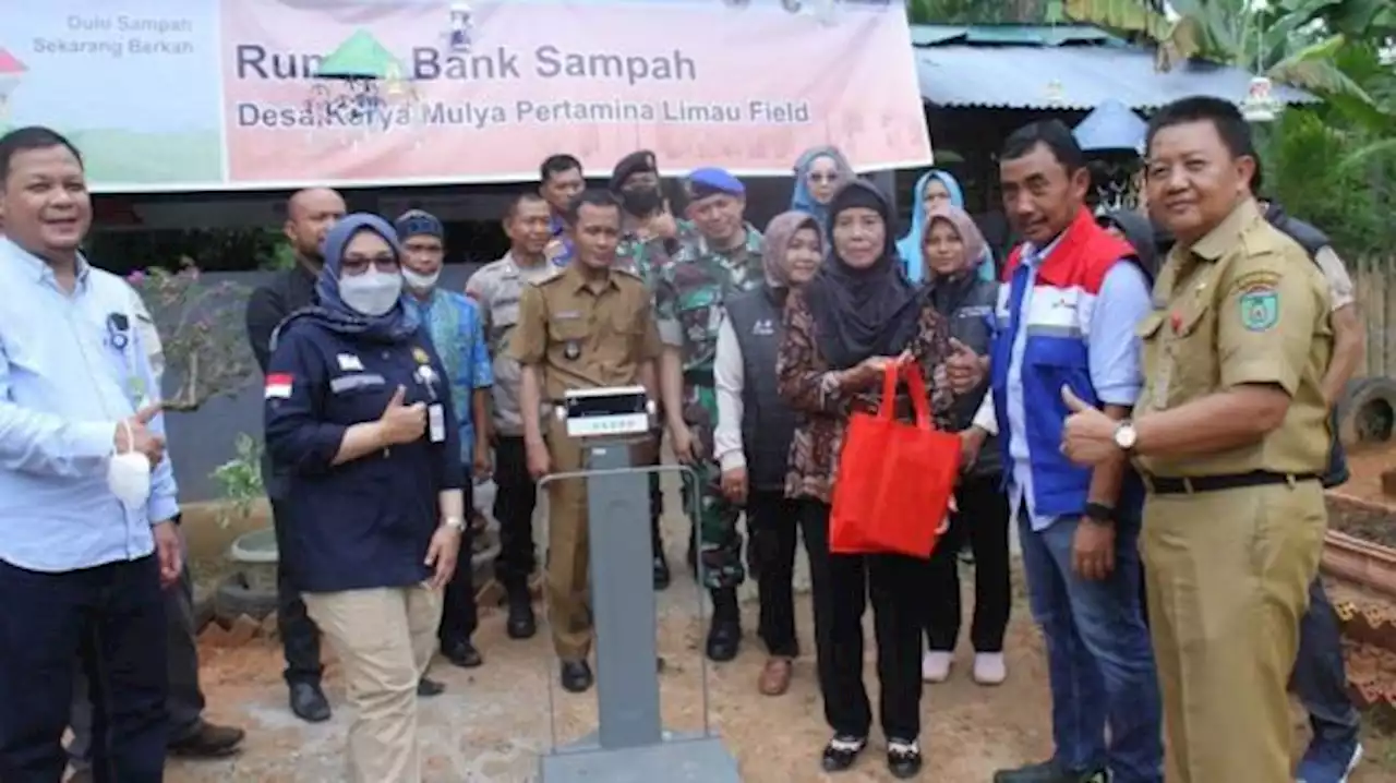 SKK Migas-Pertamina EP Limau Field Resmikan Program Bank Sampah