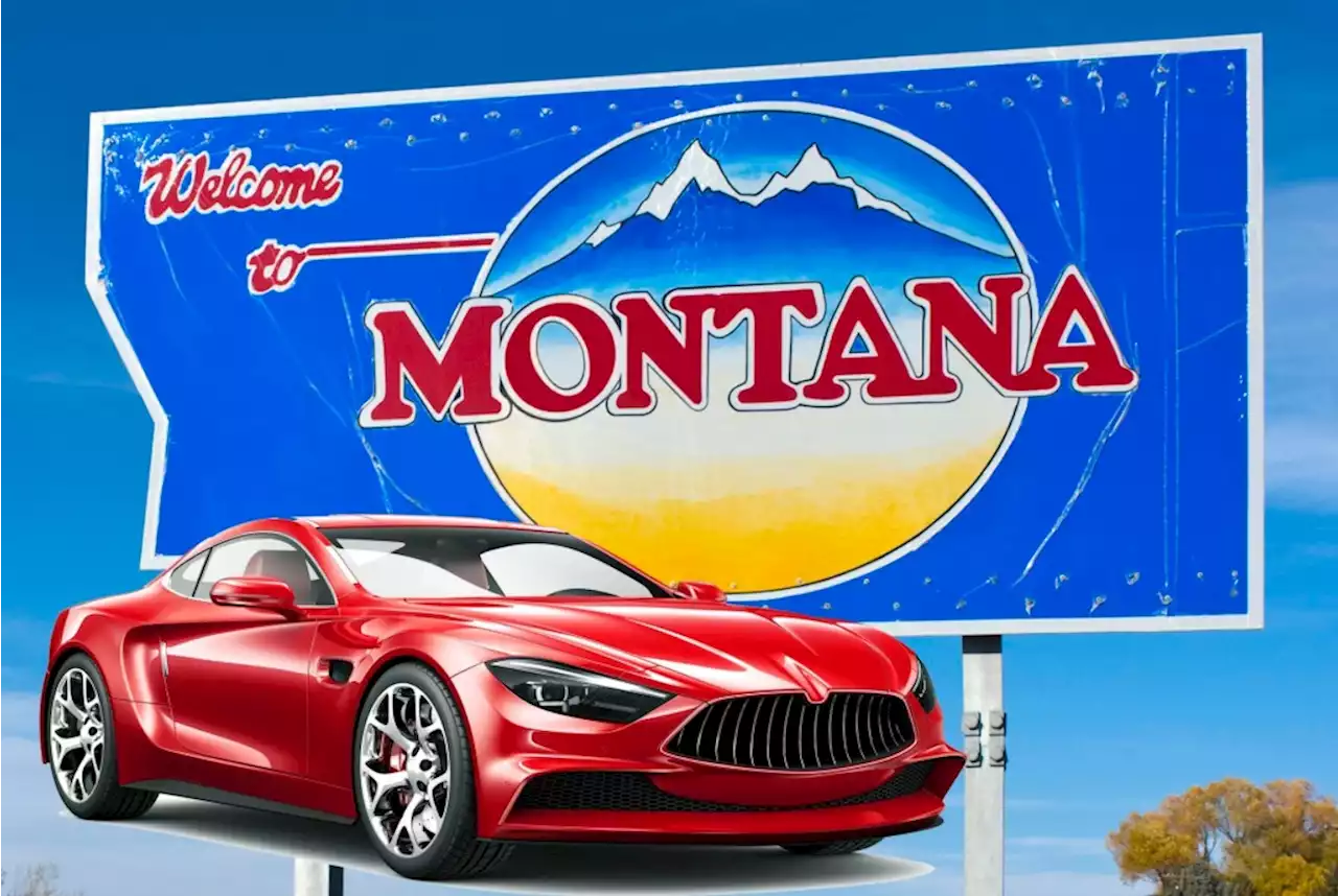 Why so many supercars in California have Montana license plates