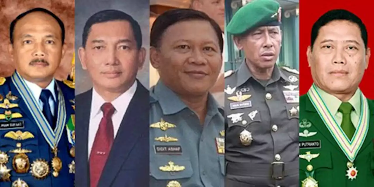 5 Pensiunan Perwira Tinggi AD, AU dan AL Kepercayaan Prabowo, Ada Bintang Empat | merdeka.com