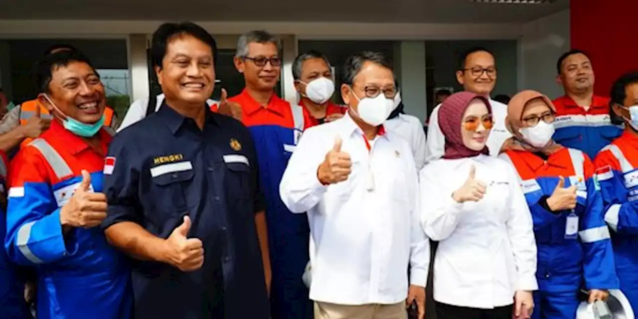 Kunjungi Proyek Gas JTB, Menteri ESDM Semangati Tim Menuju Fase Produksi | merdeka.com