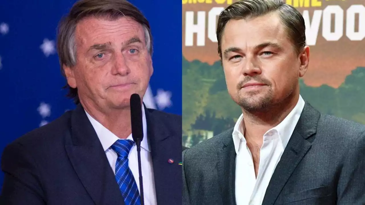 Jair Bolsonaro le contestó a Leonardo DiCaprio por sus críticas a la deforestación amazónica