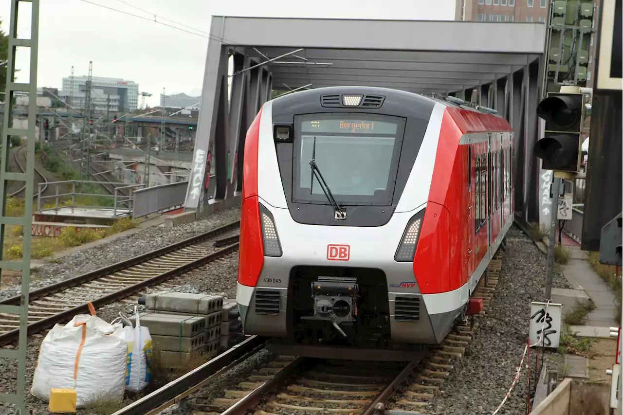 Brückenarbeiten und wochenlange Sperrung: In Hamburg droht S-Bahn-Chaos