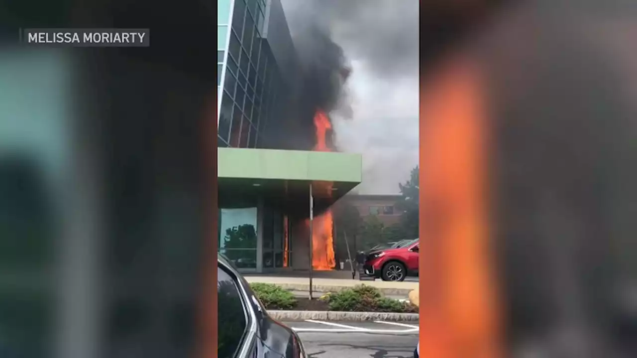 Crews Fight Hospital Fire in Derry, NH