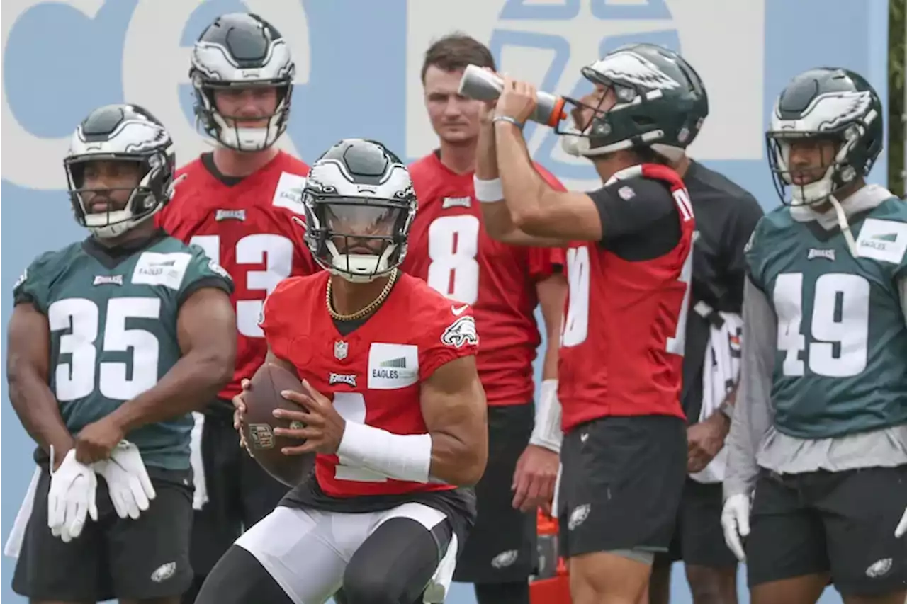 How the Eagles are balancing rest with work in training camp