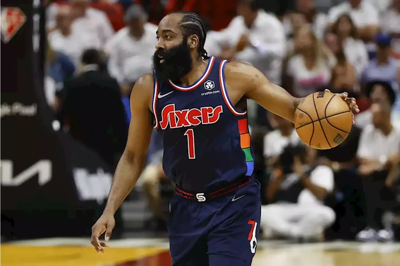 James Harden officially signs his two-year, $68.6 million contract to return to the Sixers