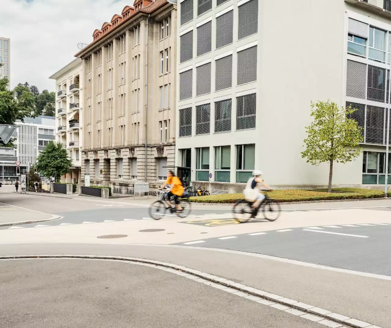 Stadt St.Gallen SG: Vadianstrasse wird zur ersten Velostrasse