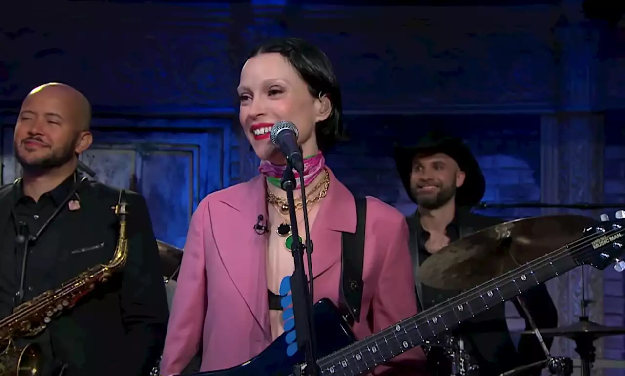 St. Vincent Angles to Play National Anthem for Dallas Cowboys on 'Colbert'