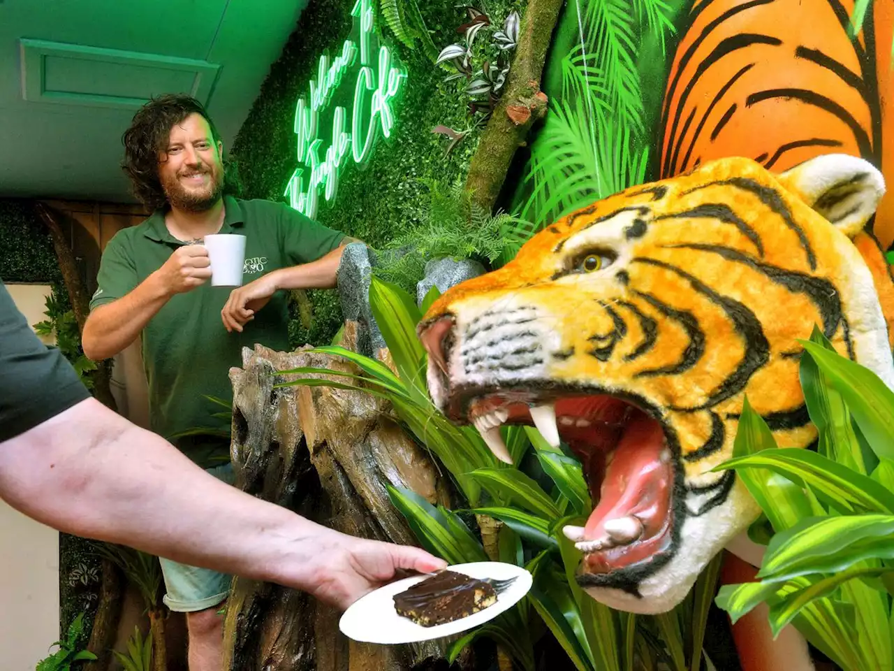 Telford's Exotic Zoo opens jungle cafe