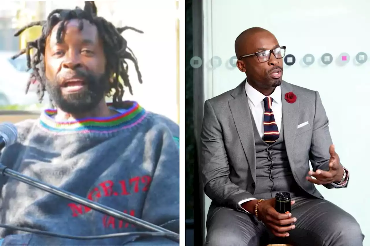 DJ Sbu is decolonising the 'professional look' – Tweeps react to his new look | The Citizen