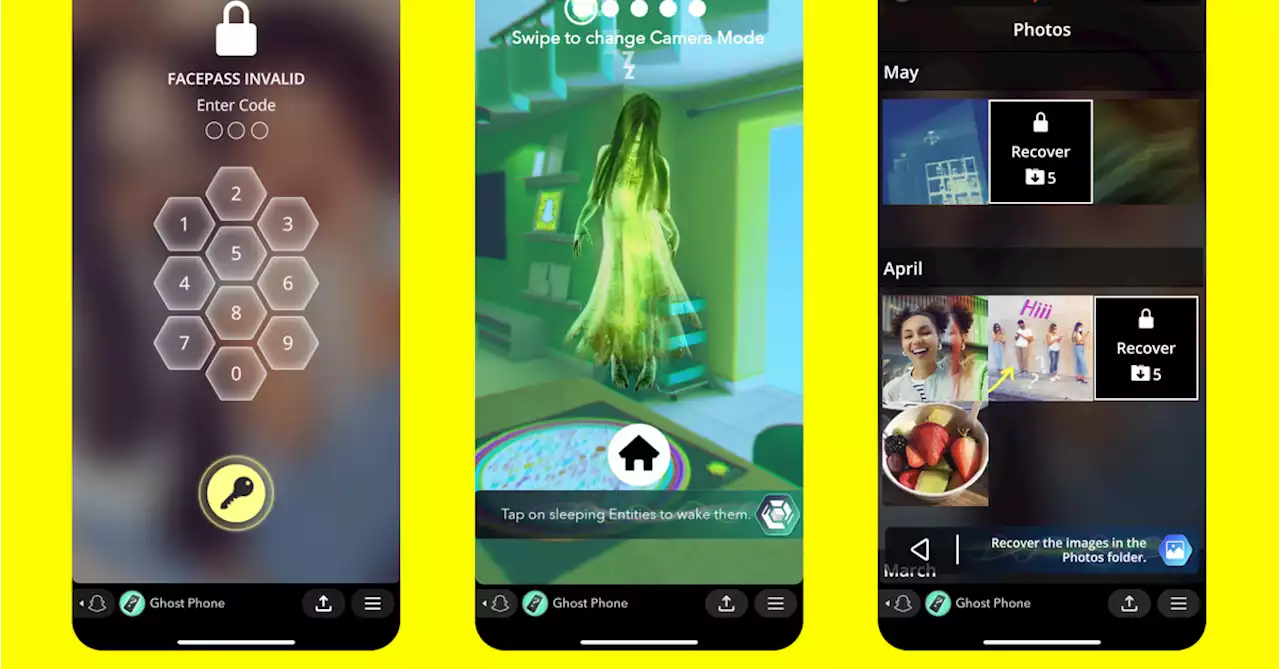 Snap’s first AR game is a spooky ‘found phone’ mystery