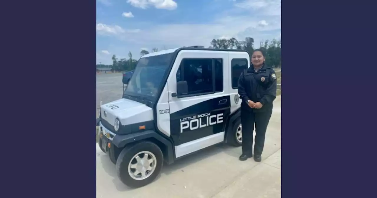 Arkansas police department's tiny patrol car goes viral