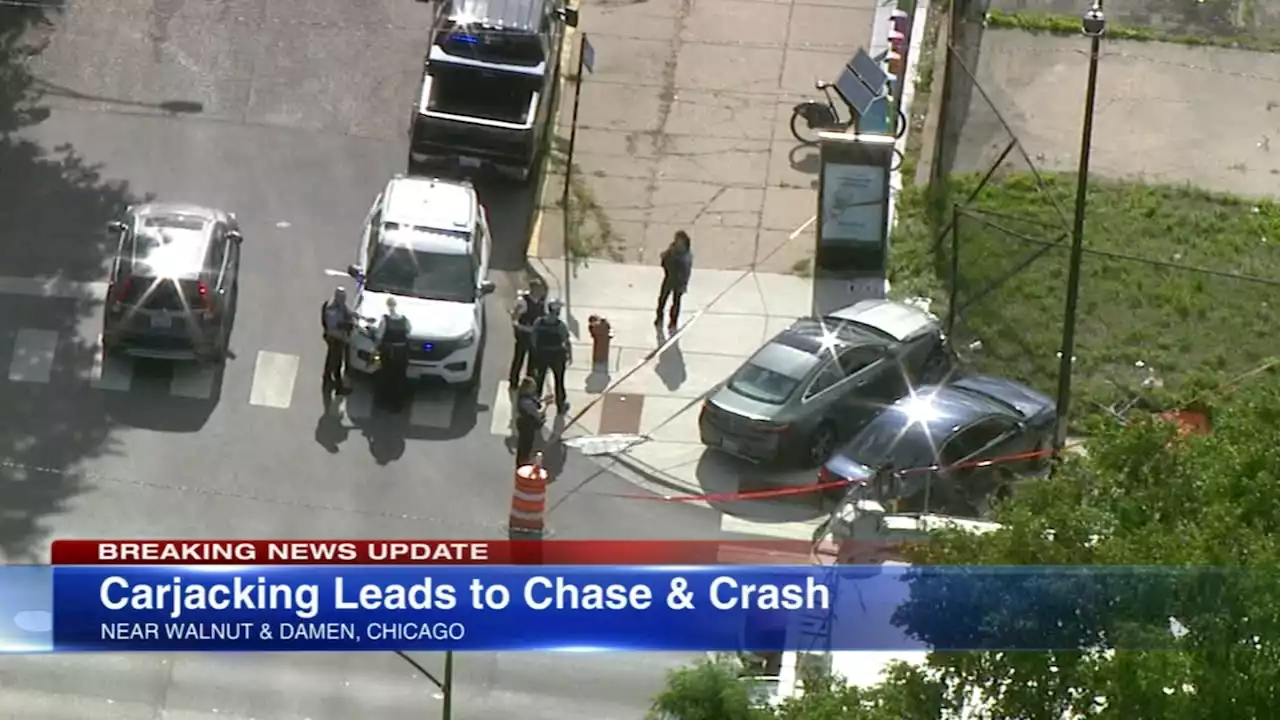 Chicago police arrest 3 in Near West Side crash near Damen and Walnut