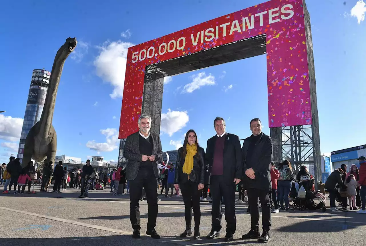 Tecnópolis celebró su visitante 500.000 de las vacaciones