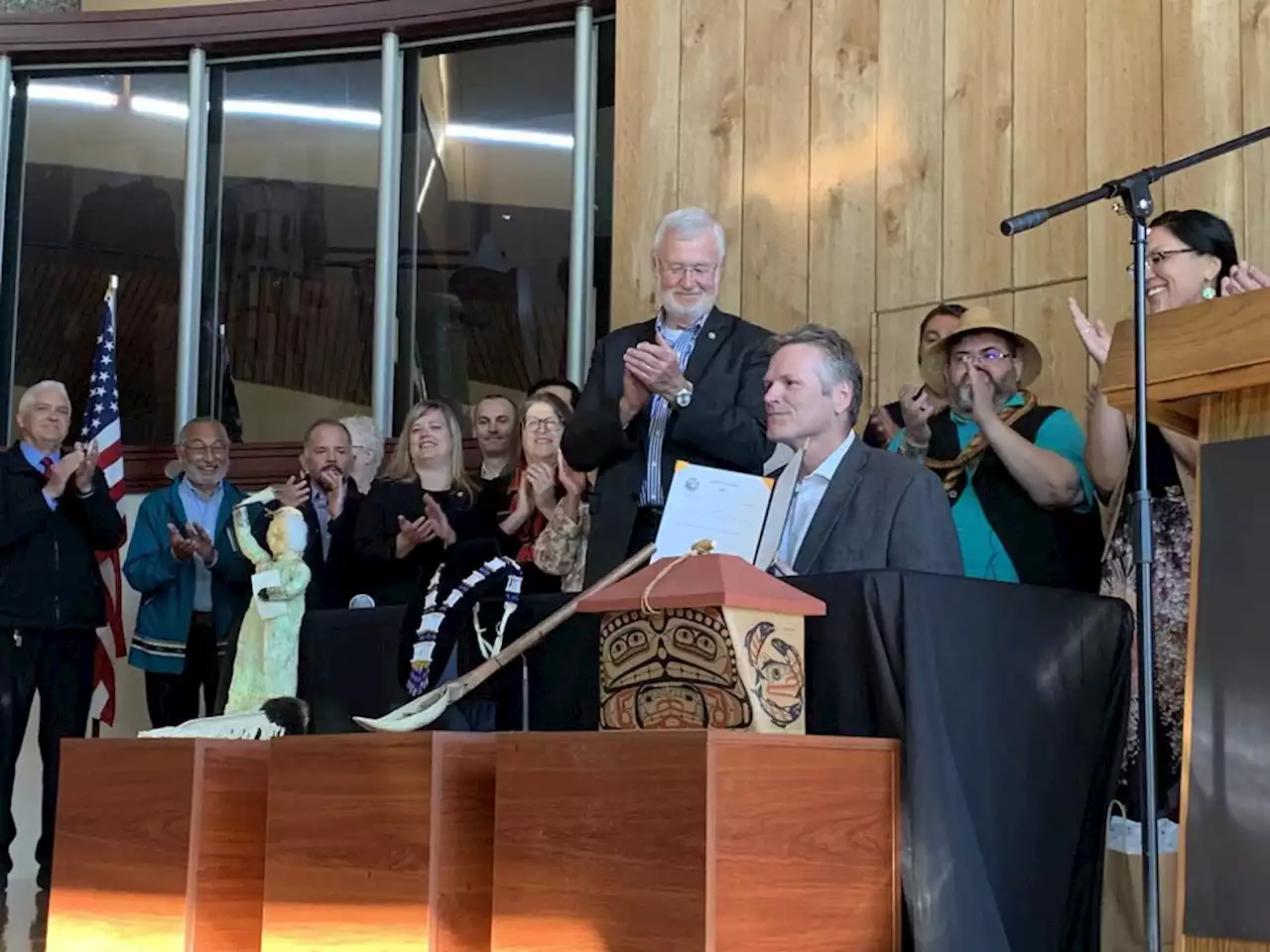 Bill signing formally recognizes Alaska Native Tribes