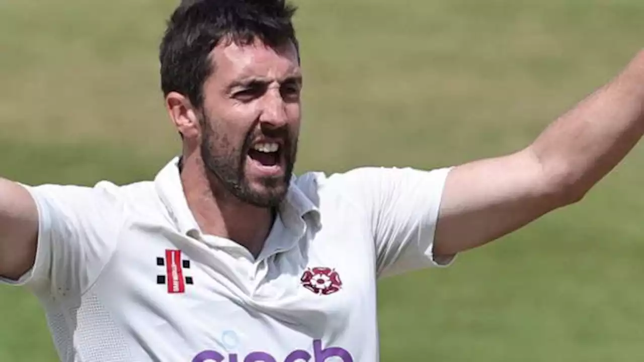 Northamptonshire seamer Sanderson signs new deal