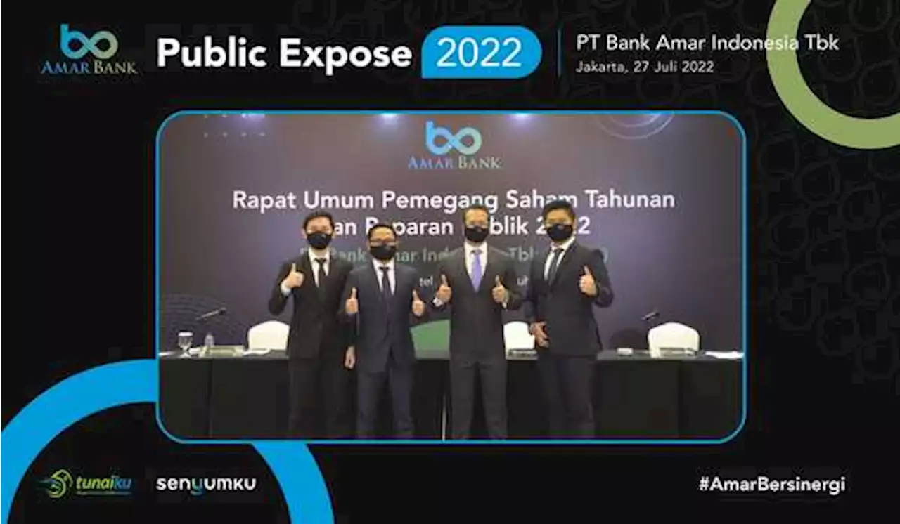 Kuartal I 2022, Pinjaman Amar Bank Tumbuh 33&amp;%