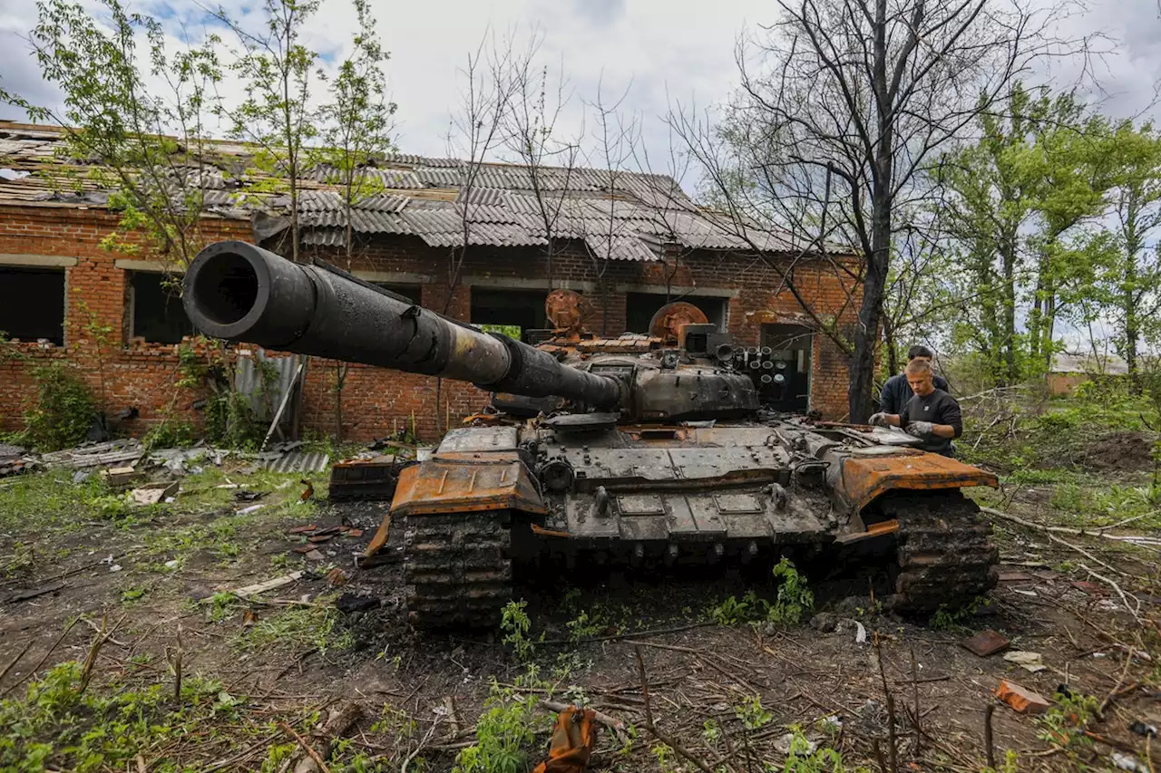 In Berlin: Kriegsreporter will zerschossene russische Panzer ausstellen