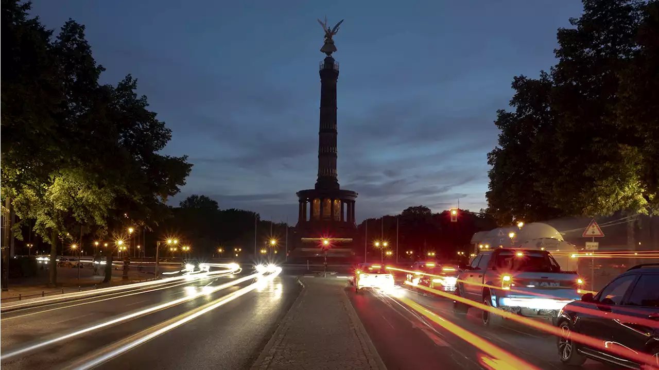 Siegessäule leuchtet nicht mehr