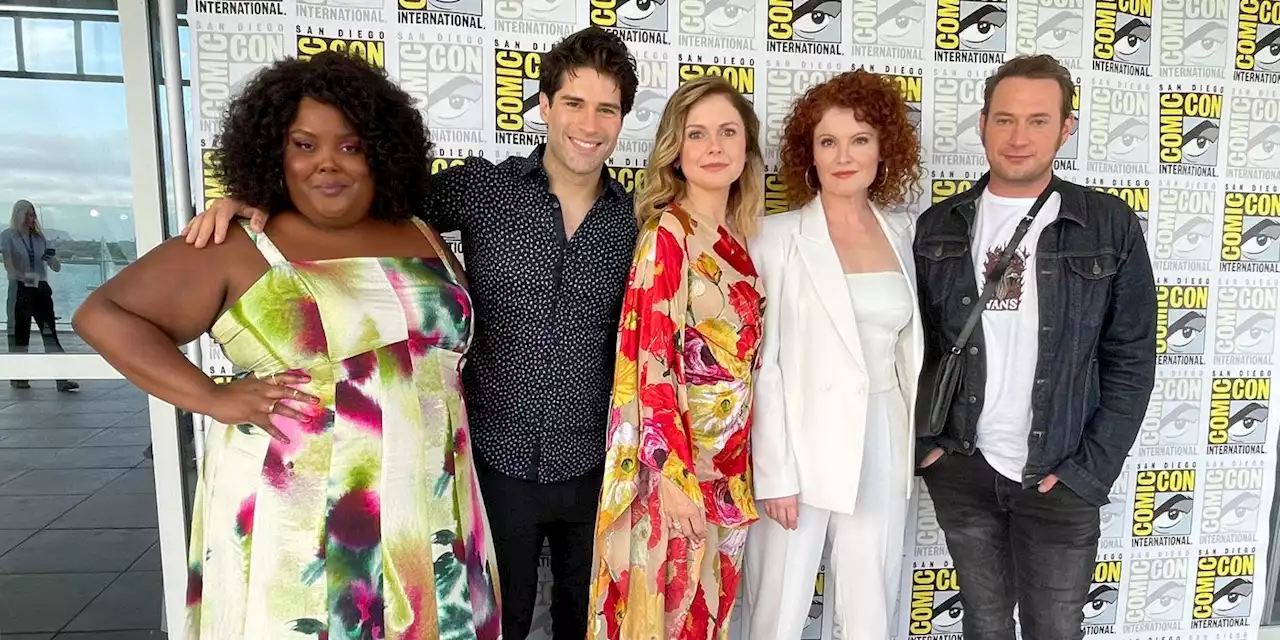 Rose McIver and the Cast of 'Ghosts' Tease What's to Come for Sam, Isaac, Trevor, Hetty and Alberta in Season 2