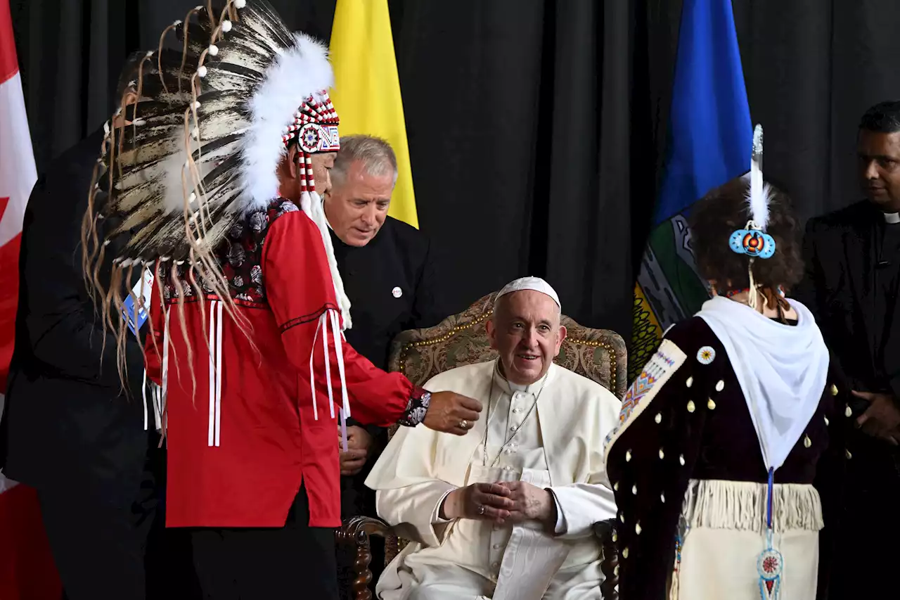 Abschluss der Kanada-Reise - Papst trifft ehemaliger Schüler der umstrittenen Residential Schools