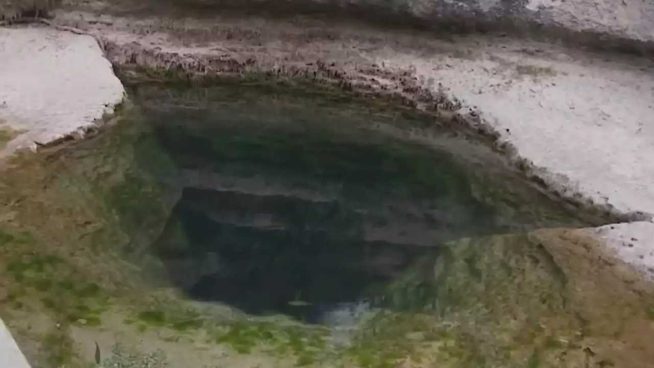 Jacob's Well stops flowing due to Texas drought