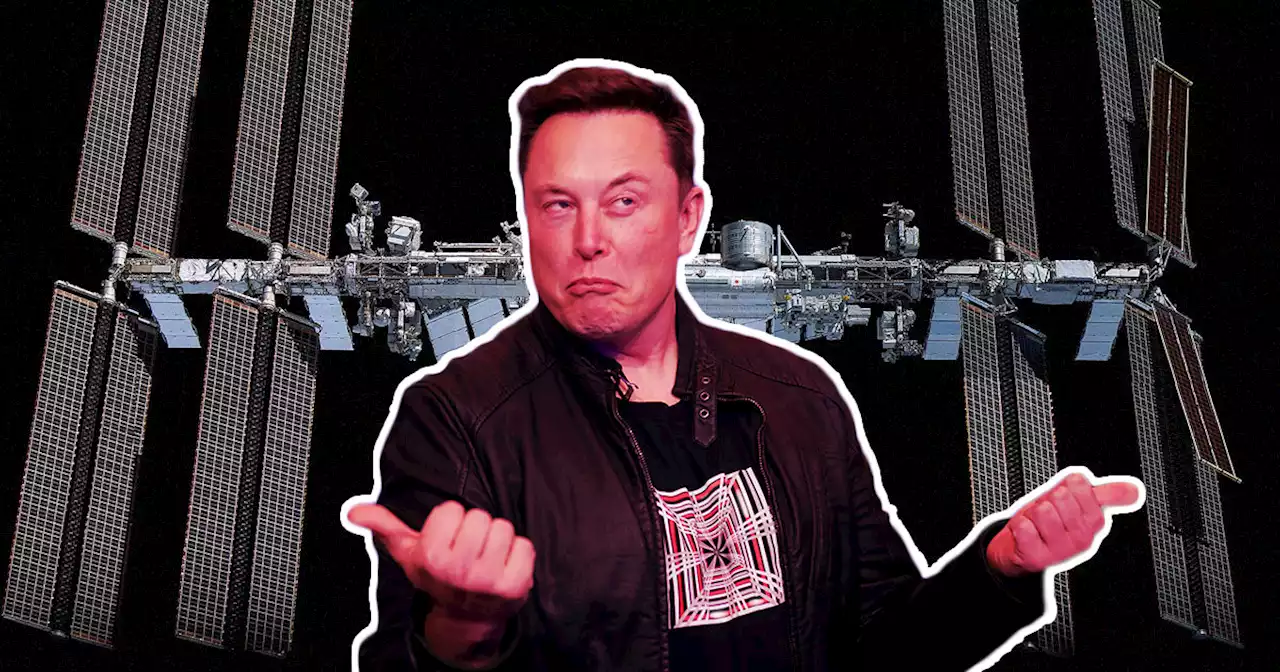 Elon Musk Lobs Casual Space Station Burn at Moscow