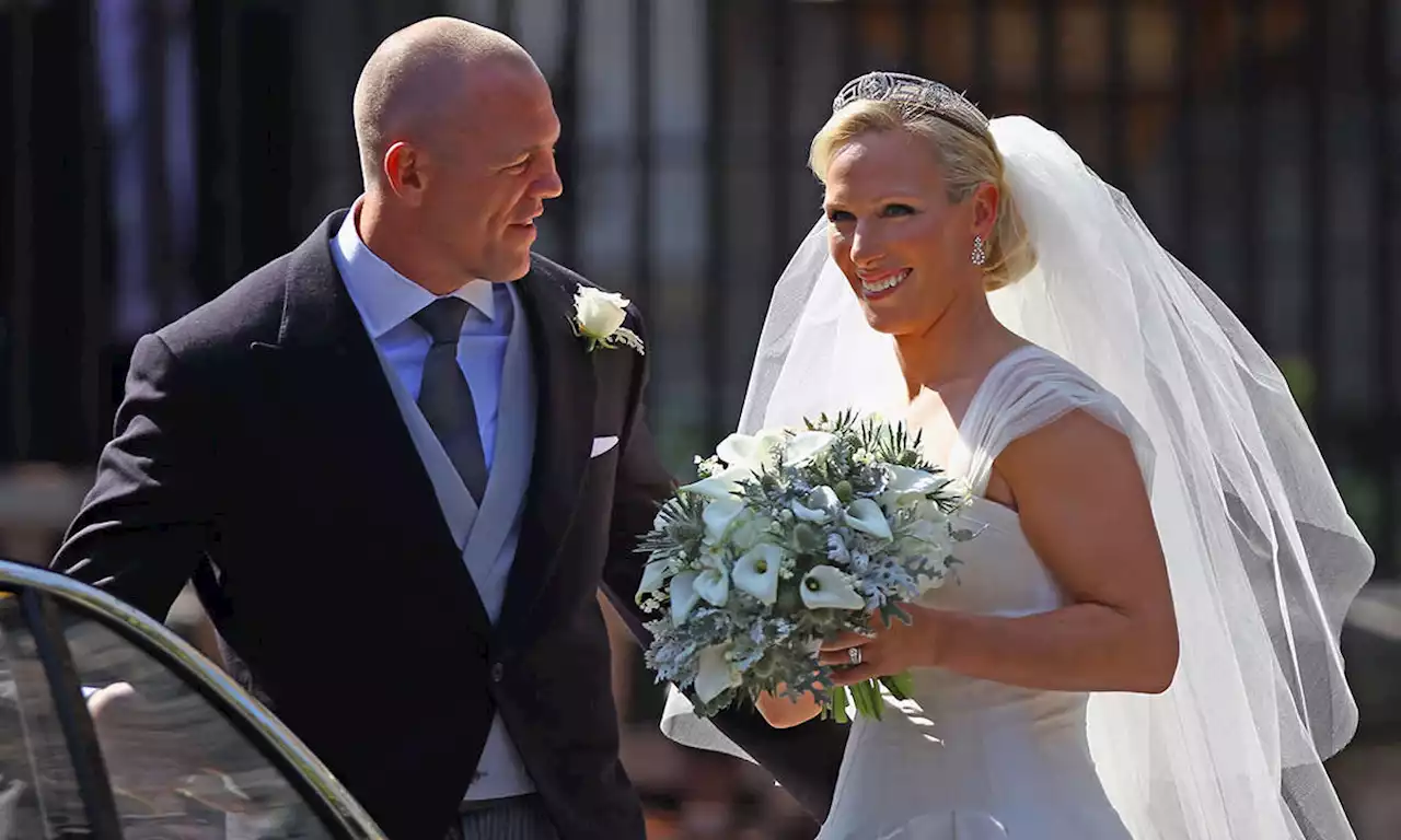 Zara Tindall models bold mini dress in unearthed wedding photos with husband Mike