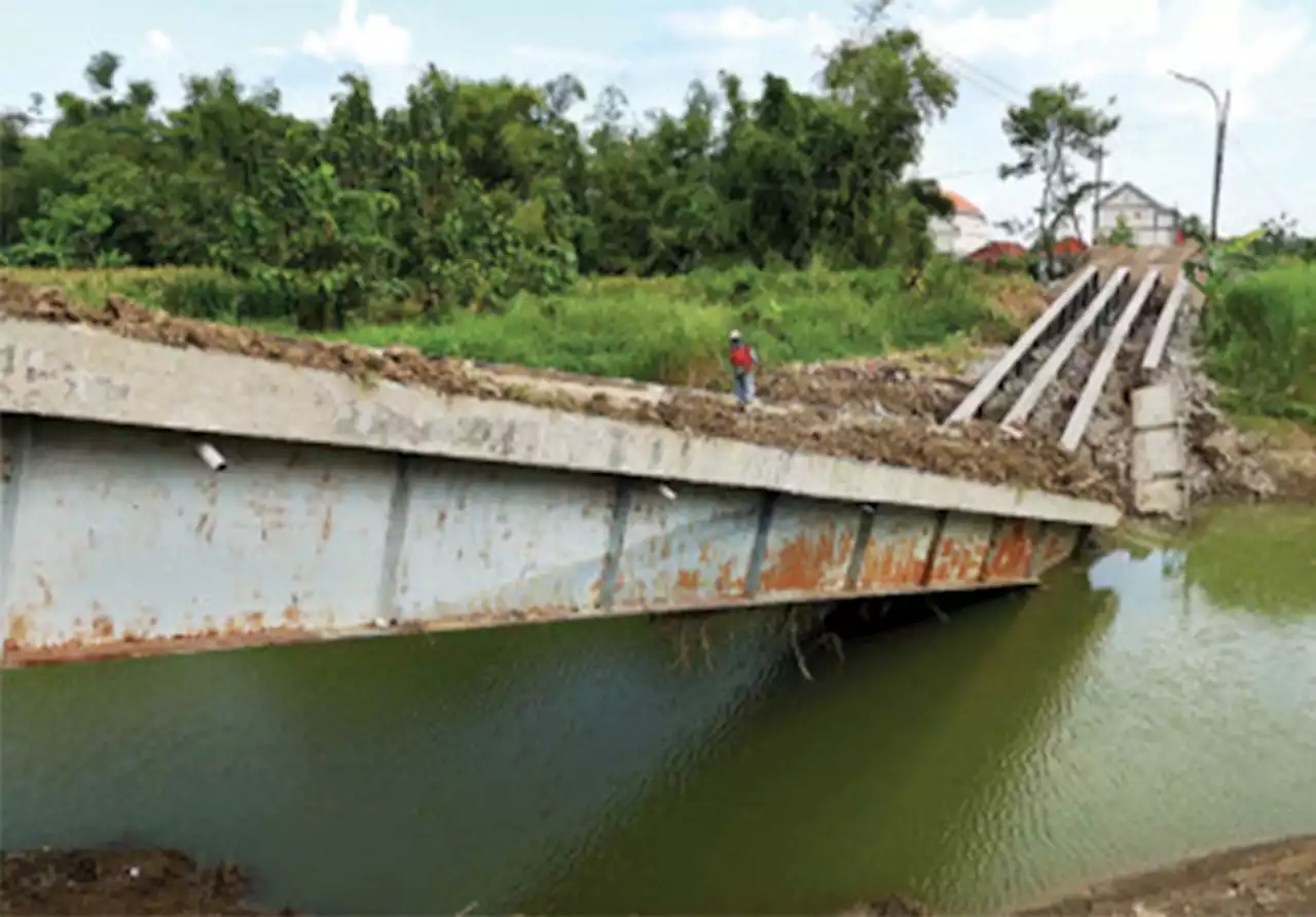 Anggaran Rp 13 Miliar, Desain Jembatan Kacangan Gresik Berubah