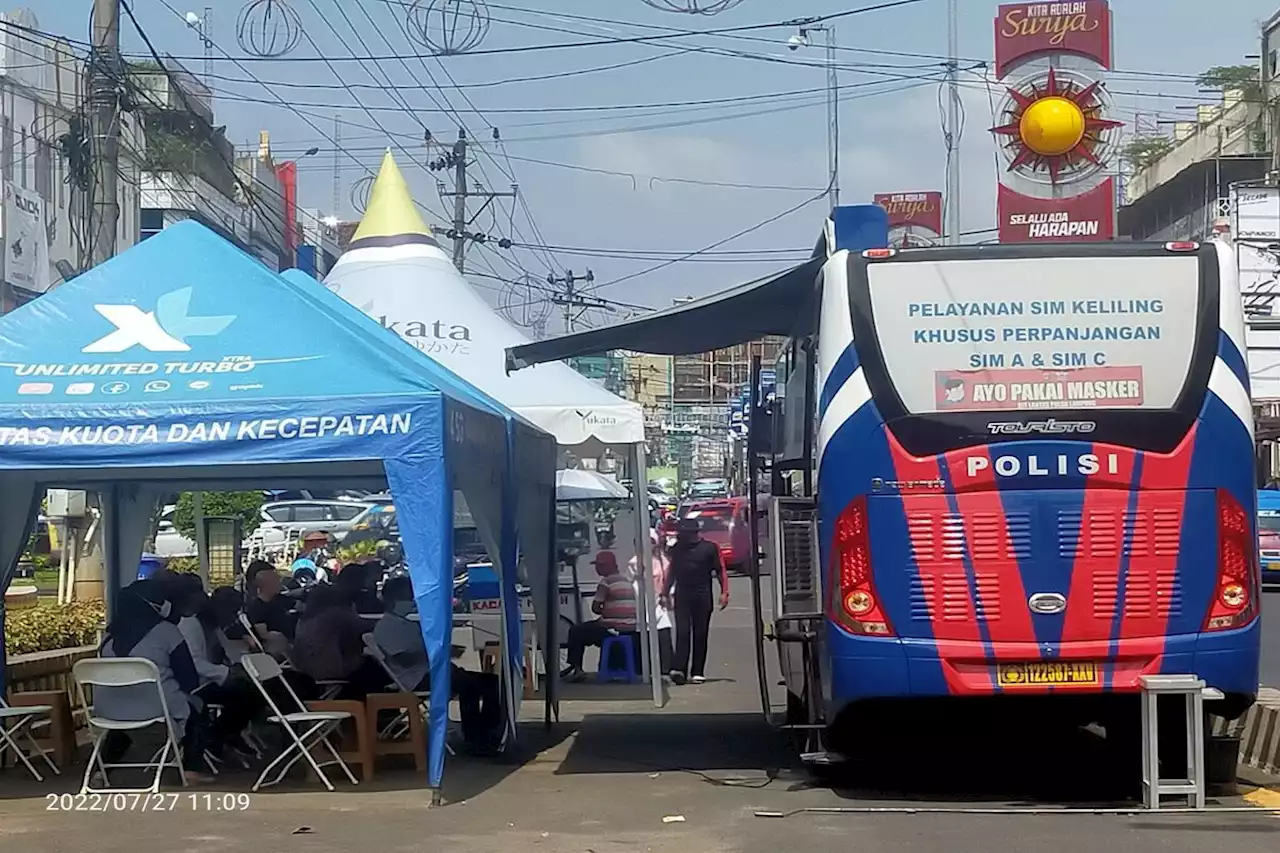 Lokasi Layanan SIM Keliling di Bandar Lampung Jumat 29 Juli 2022