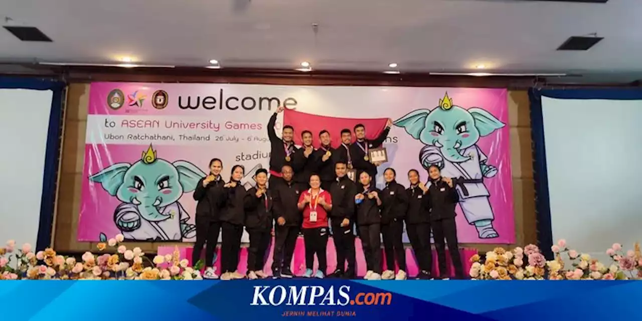 ASEAN University Games 2022: Raih 8 Emas, Timnas Karate Indonesia Juara Umum