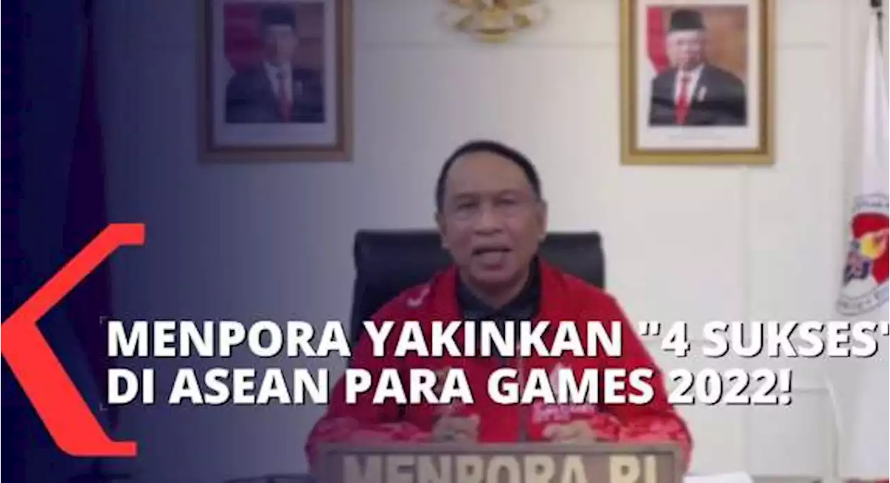 Atlet Paralimpiade Indonesia Siap Berlaga di ASEAN Para Games 2022, Menpora Targetkan Juara Umum!