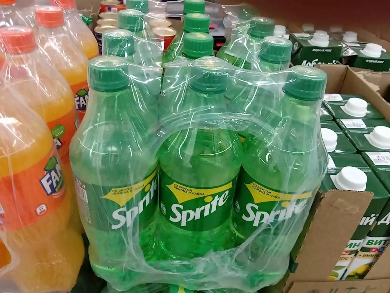 Напитки Sprite не будут продавать в зеленых бутылках из-за их неэкологичности