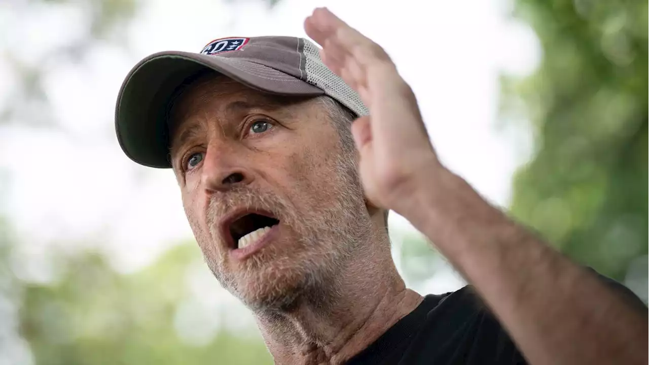 Jon Stewart slams Republican senators like Pat Toomey who voted against PACT Act for veterans